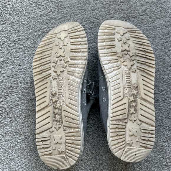 Hey Dude Wally Stretch Iron Gray Slip-On Shoes Size 11 - Picture 7 of 8